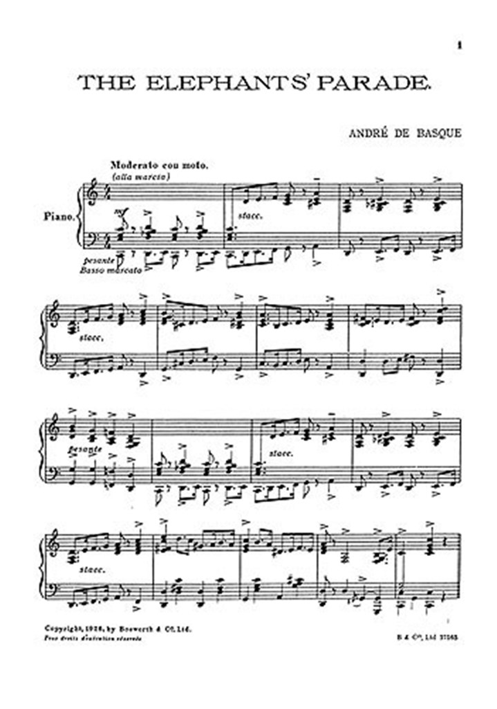 Basque The Elephants' Parade Piano